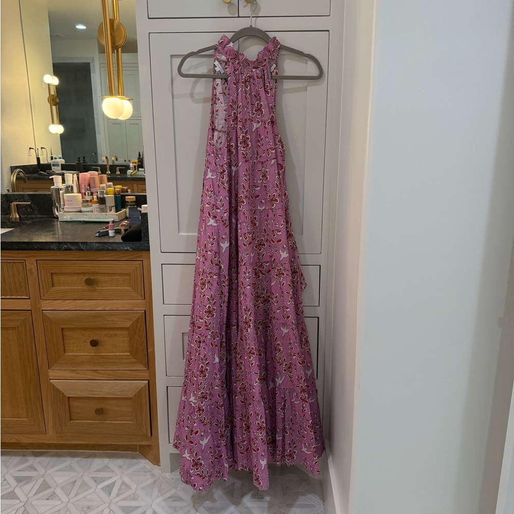 Rhode Floral Pink Maxi Dress